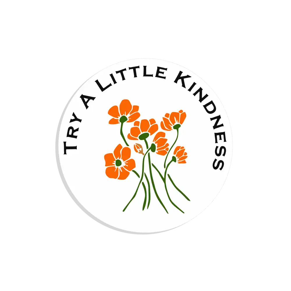 Try a Little Kindness Sticker