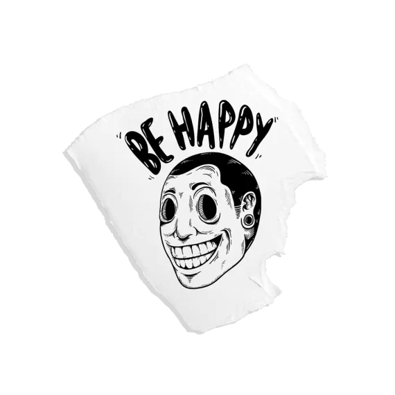 Be Happy Script | Sticker