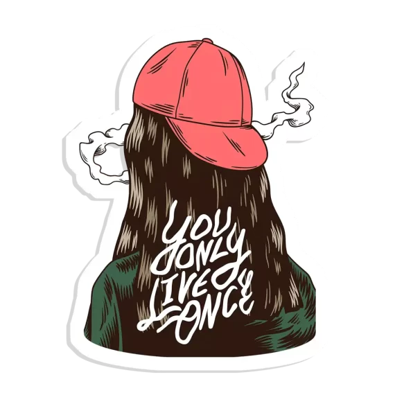 You only live Once Sticker