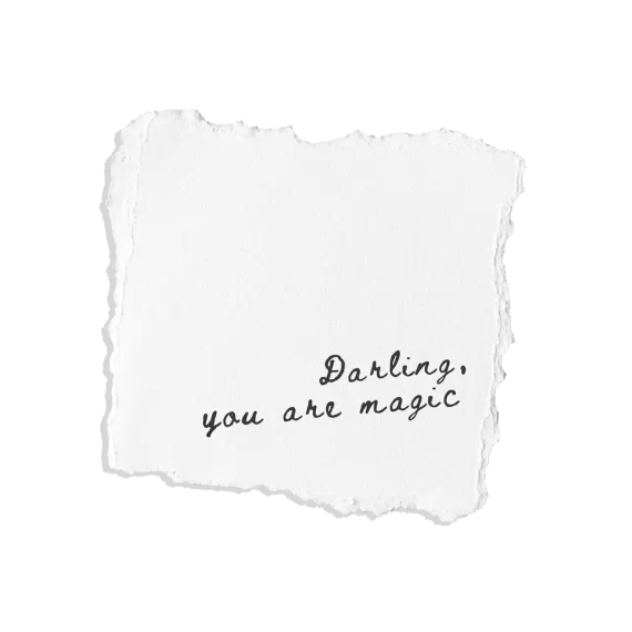 Darling, you are magic Sticker