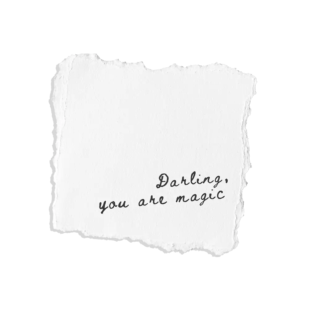 Darling, you are magic Sticker